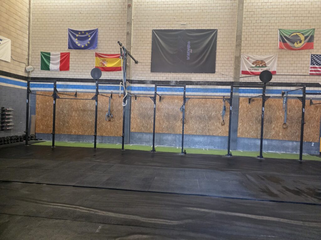 Interior de Wakanda Box, box de Cross Training en Madrid